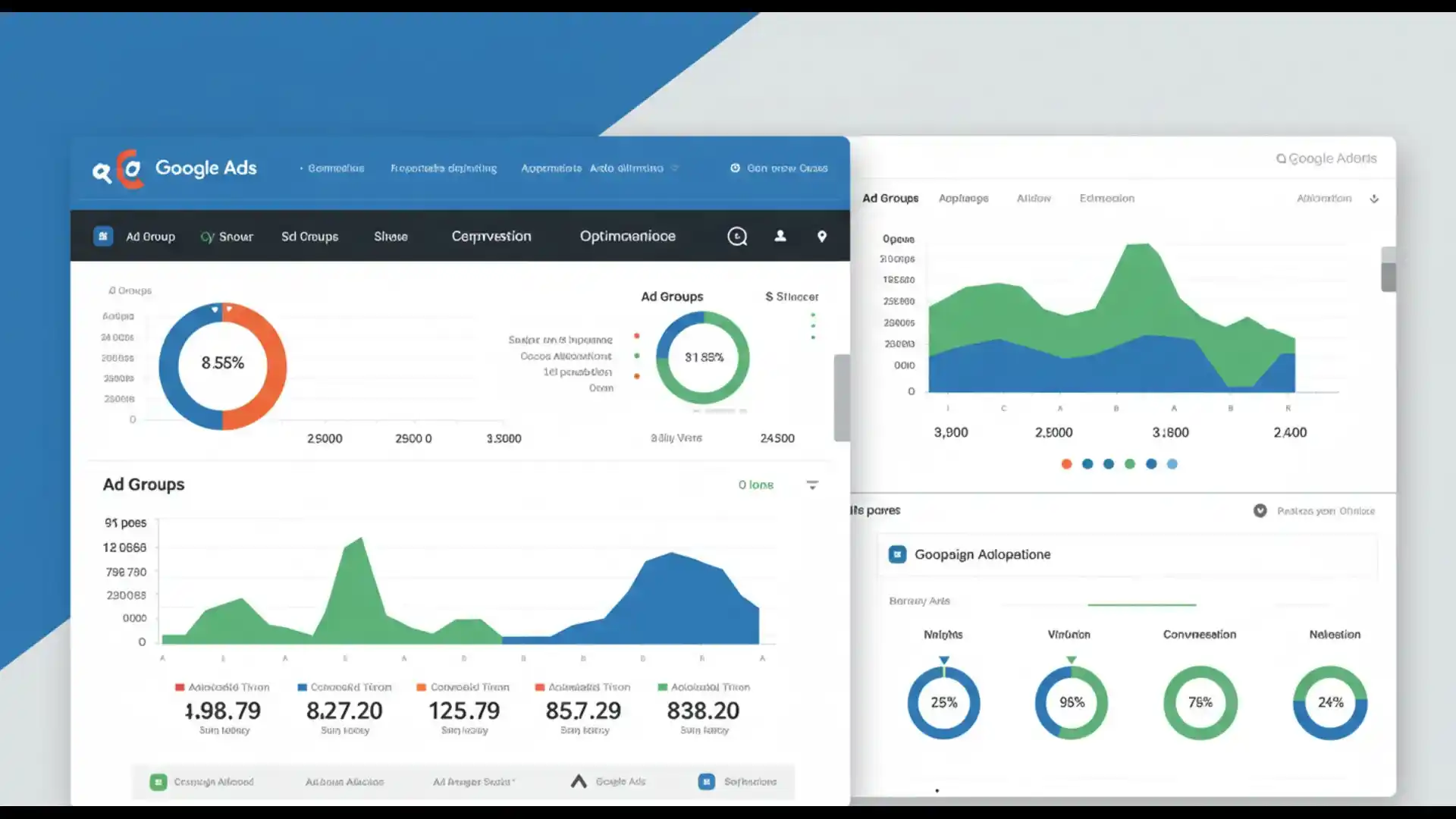Google Ads Dashboard Overview by MAQ Digital Media